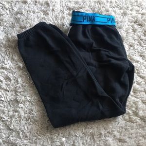 Black sweatpants from PINK